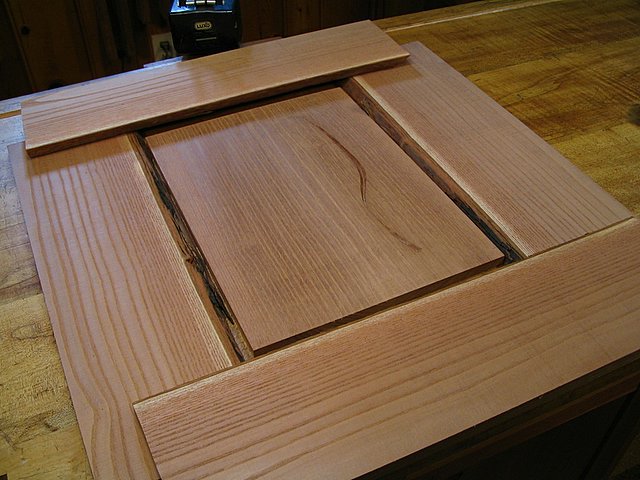 Panel With Sides Front and Back